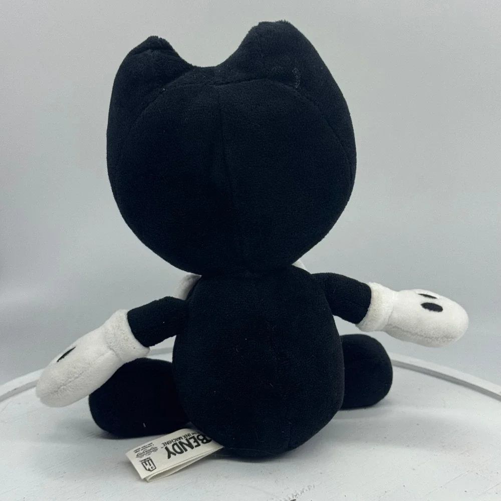 Bendy and the Ink Machine Plush PhatMojo Joey Drew Studios Black White 8.5
